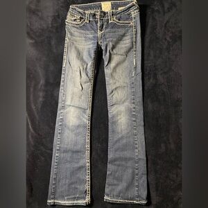 Low rise flared L.A Idol jeans